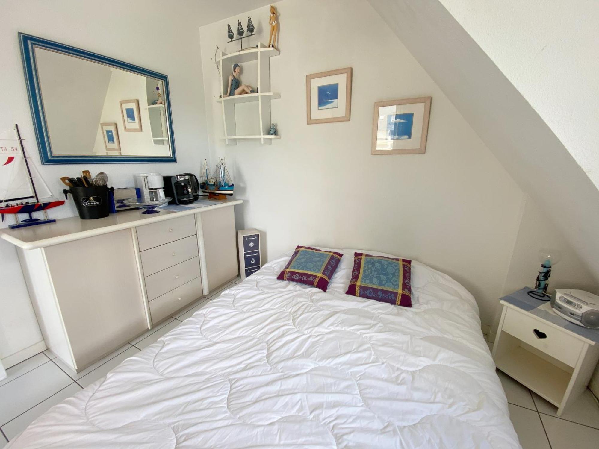 Gaelle - Studio Balcon, Proche Ty Bihan - Ud68 カルナック 部屋 写真